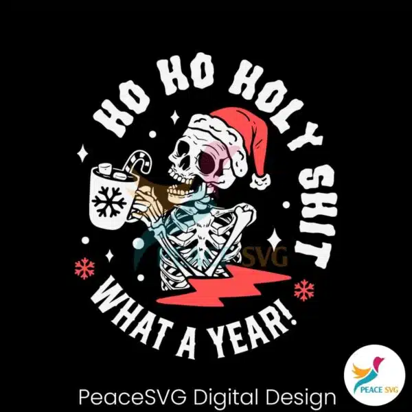 retro-ho-ho-holy-shit-what-a-year-svg-digital-cricut-file