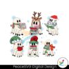 retro-ghost-reading-books-christmas-png-sublimation