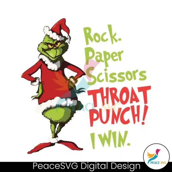 grinch-christmas-rock-paper-scissor-throat-punch-i-win-svg