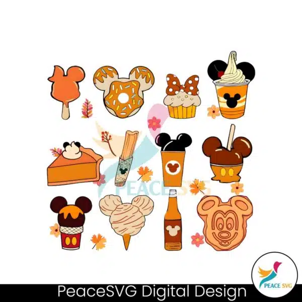 retro-disney-thanksgiving-snacks-png-sublimation-design