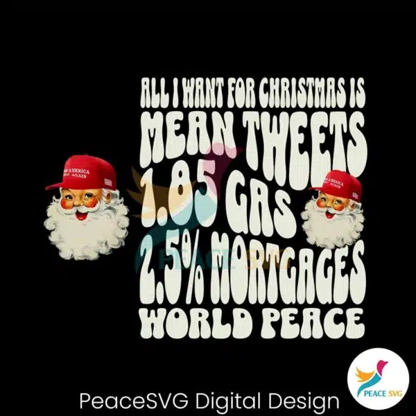 political-santa-all-i-want-for-christmas-is-mean-tweet-png