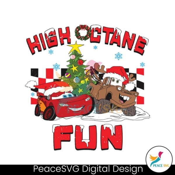 high-octane-fun-disney-pixar-cars-christmas-svg-file