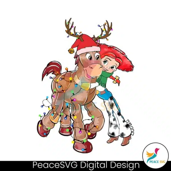 retro-disney-toy-story-jessie-and-bullseye-xmas-lights-png