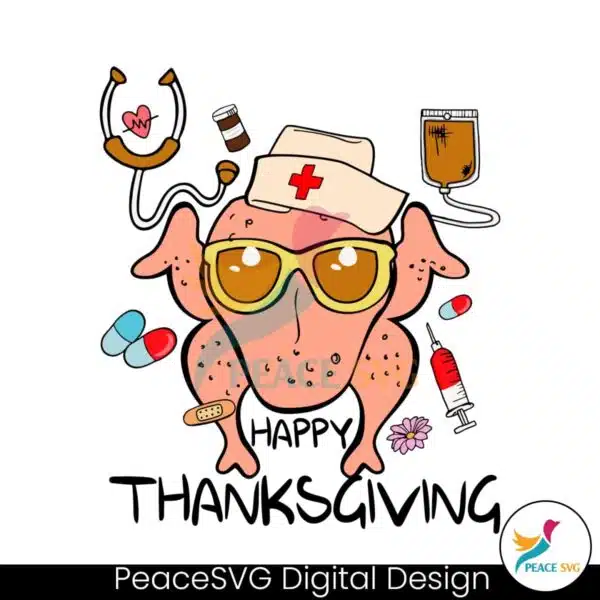 happy-thanksgiving-turkey-nurse-svg-graphic-design-file