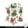 vintage-frog-xmas-tree-christmas-gift-svg-for-cricut-files