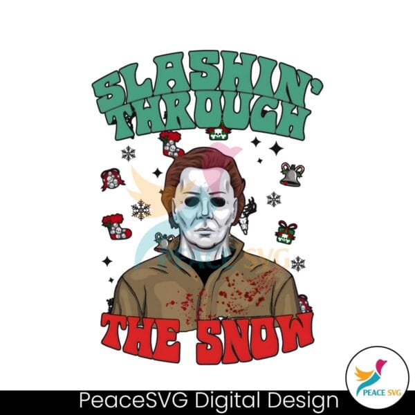 slashin-through-the-snow-michael-png-download-file