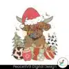 highland-cow-christmas-santa-gift-svg-digital-cutting-file