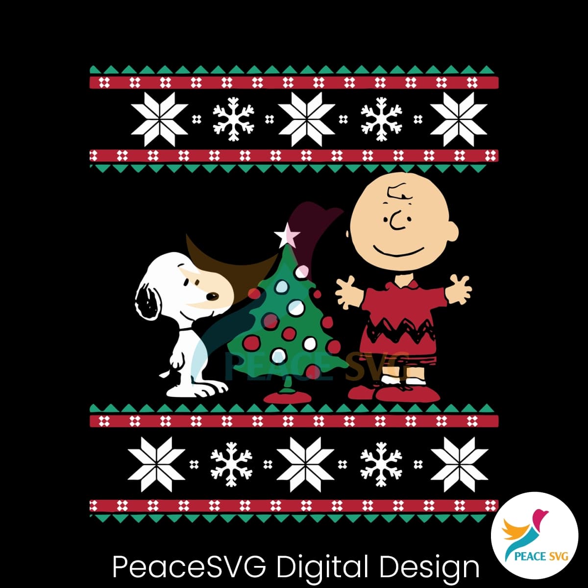 peanuts-snoopy-and-charlie-christmas-tree-svg-cricut-files