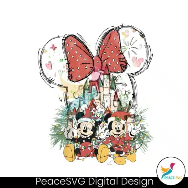 disney-castle-christmas-mickey-and-minnie-png-download