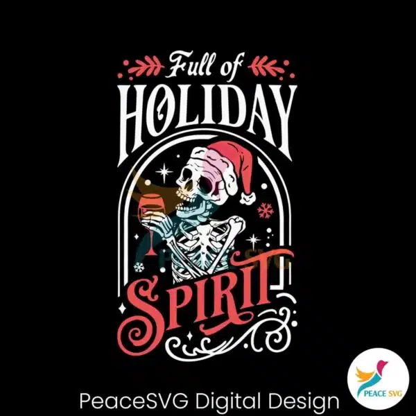 full-of-holiday-spirit-skull-santa-claus-svg-for-cricut-files