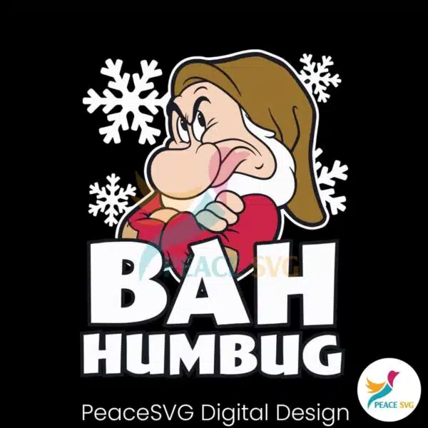 bah-humbug-grumpy-dwarf-christmas-svg-for-cricut-files