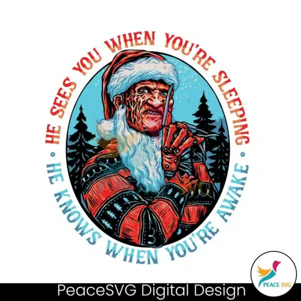 he-sees-you-when-you-are-sleeping-christmas-svg-file