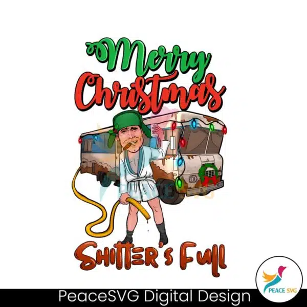 cousin-eddie-merry-christmas-shitters-full-png-download