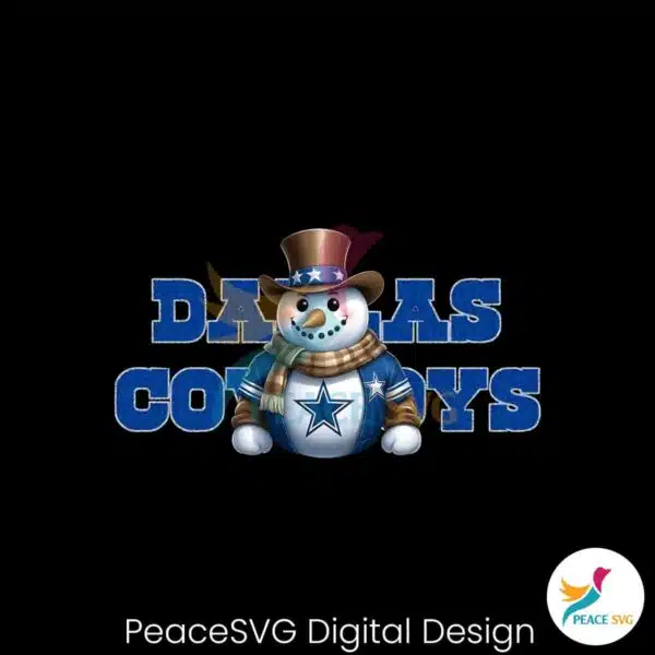 frosty-dallas-cowboys-football-png