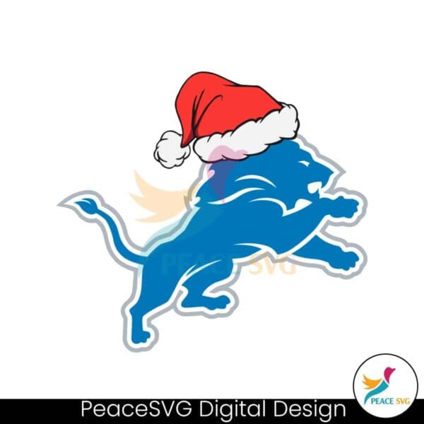 retro-nfl-detroit-lions-santa-hat-svg-digital-cricut-file