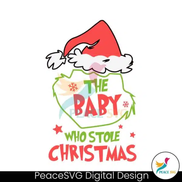 baby-who-stole-christmas-svg