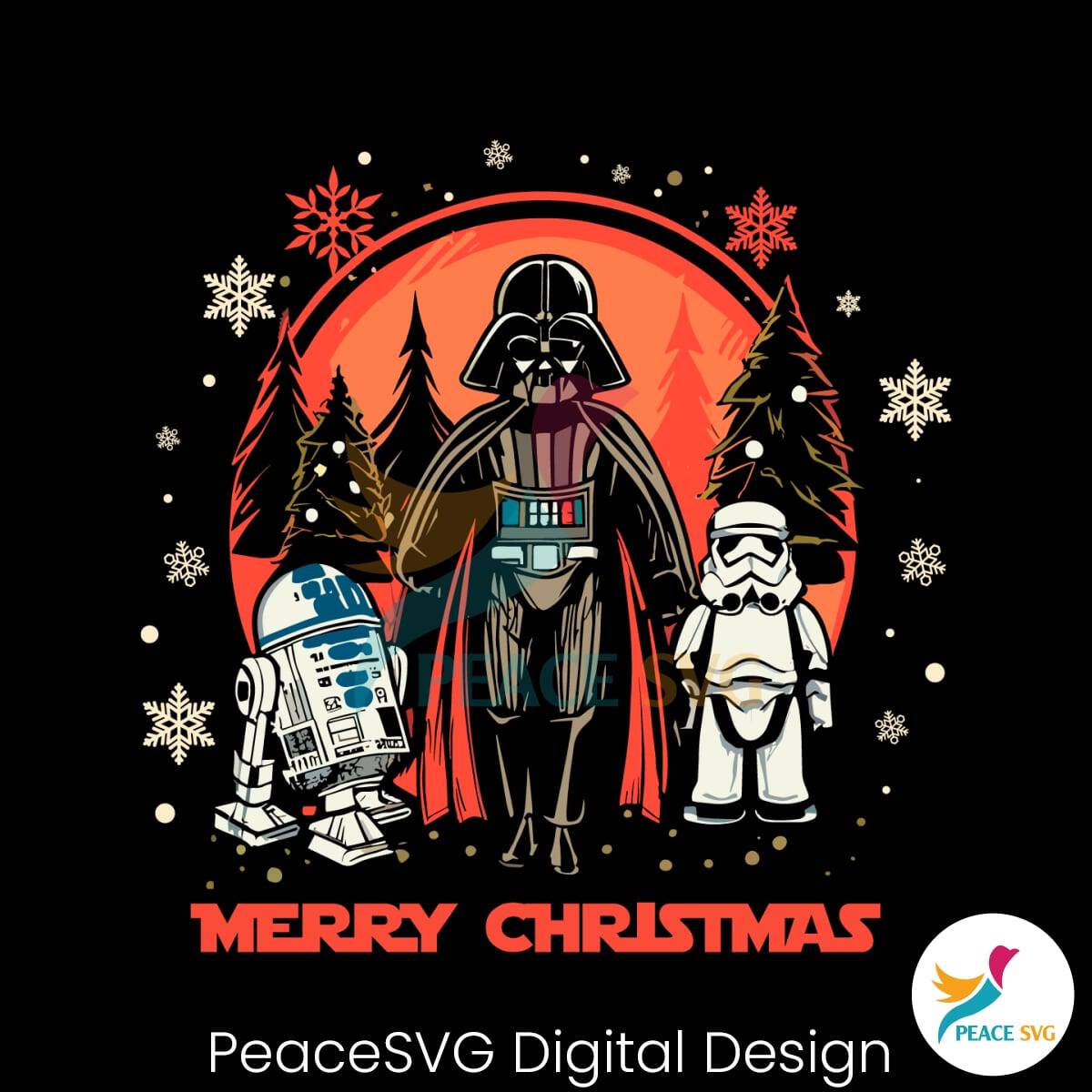 Star Wars Characters Xmas Svg Peacesvg 3914