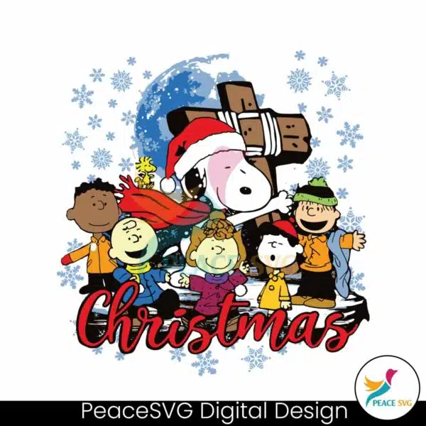 christmas-snoopy-with-friends-svg