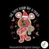 lookin-like-a-snack-mickey-gingerbread-svg
