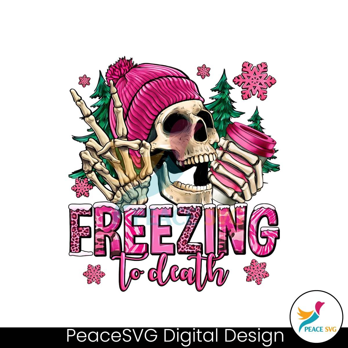 pink-skeleton-freezing-to-death-png