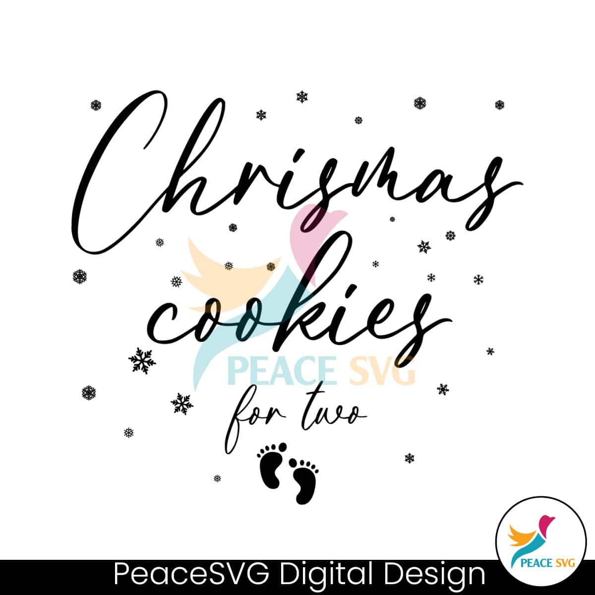 christmas-cookies-for-two-pregnancy-announcement-svg-file