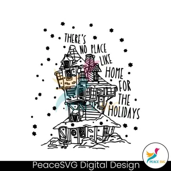 there-is-no-place-like-home-for-the-holidays-svg-cricut-files