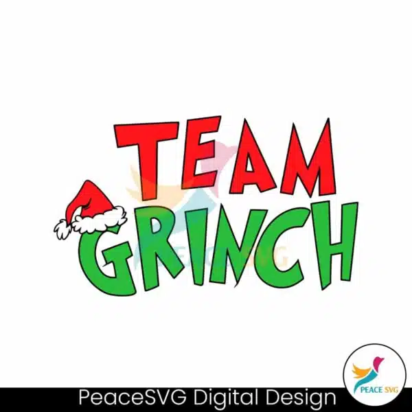 team-grinch-for-christmas-svg