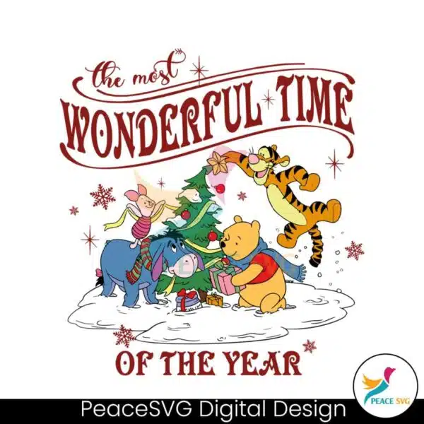 pooh-disney-most-wonderful-time-of-the-year-svg