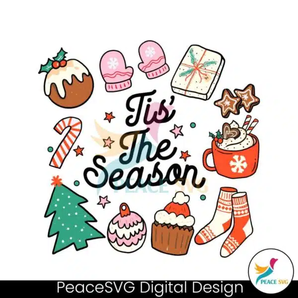 groovy-tis-the-season-christmas-vibes-svg