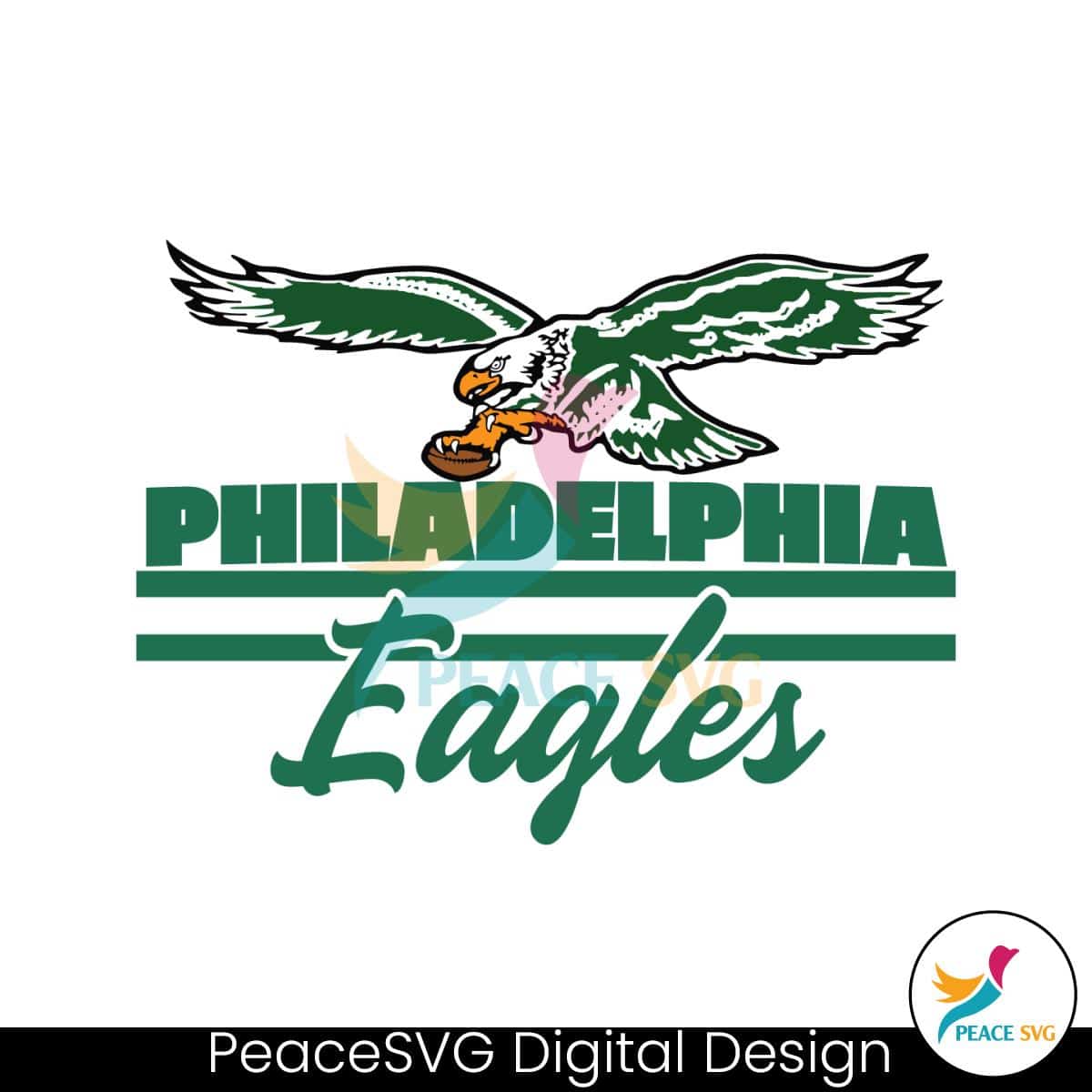 Philadelphia Eagles Logo Svg Digital Download » PeaceSVG