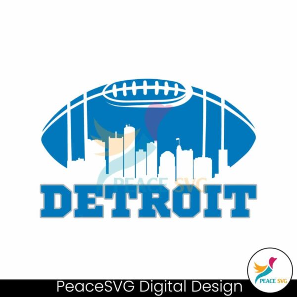 detroit-lions-football-skyline-svg-digital-download