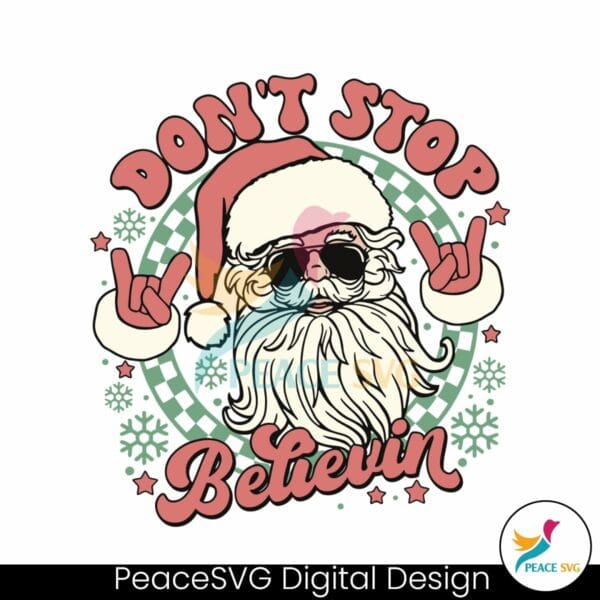 vintage-dont-stop-believin-santa-svg