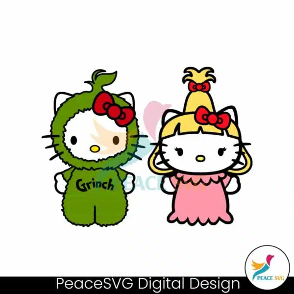 grinch-cindylou-christmas-hello-kitty-svg