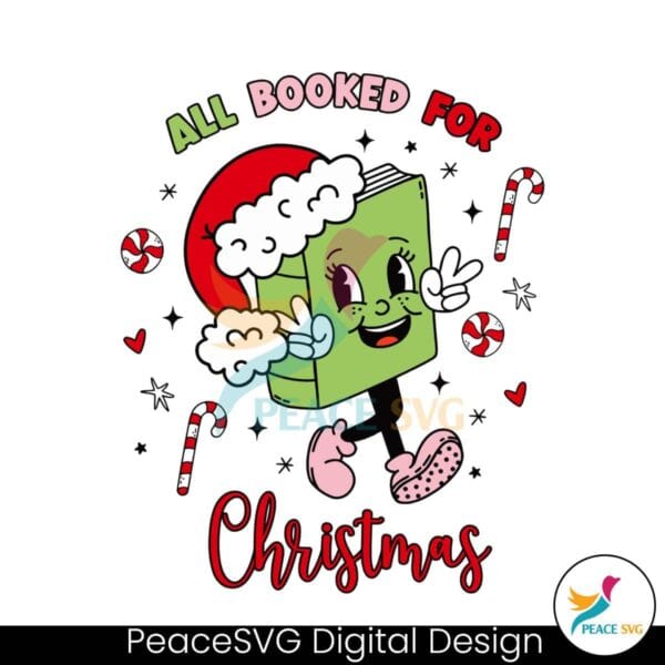 cute-all-booked-for-christmas-svg