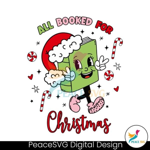 cute-all-booked-for-christmas-svg