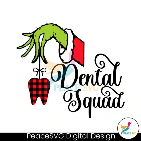 christmas-dental-squad-grinch-hand-svg