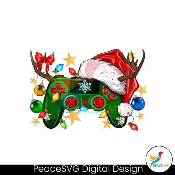 christmas-game-controller-santa-hat-png