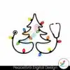 stethoscope-christmas-tree-with-lights-svg-for-cricut-files