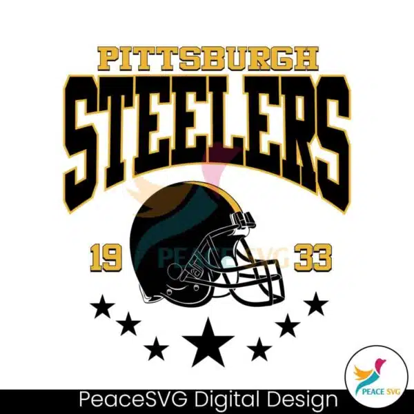 pittsburgh-steelers-1933-football-team-svg-for-cricut-files