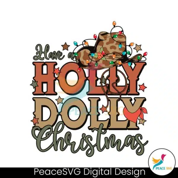 have-a-holly-dolly-christmas-cowboy-svg