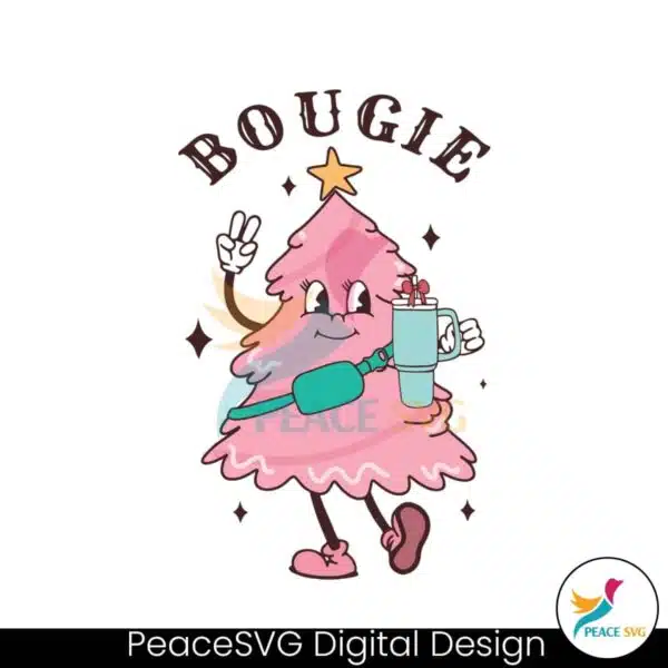 cute-bougie-pink-christmas-tree-svg