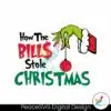 how-the-bills-stole-christmas-svg