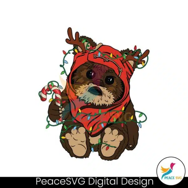 cute-reindeer-wicket-ewoks-endor-christmas-lights-svg