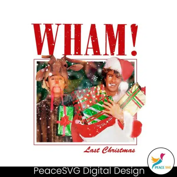 vintage-last-christmas-wham-and-andrew-ridgeley-png