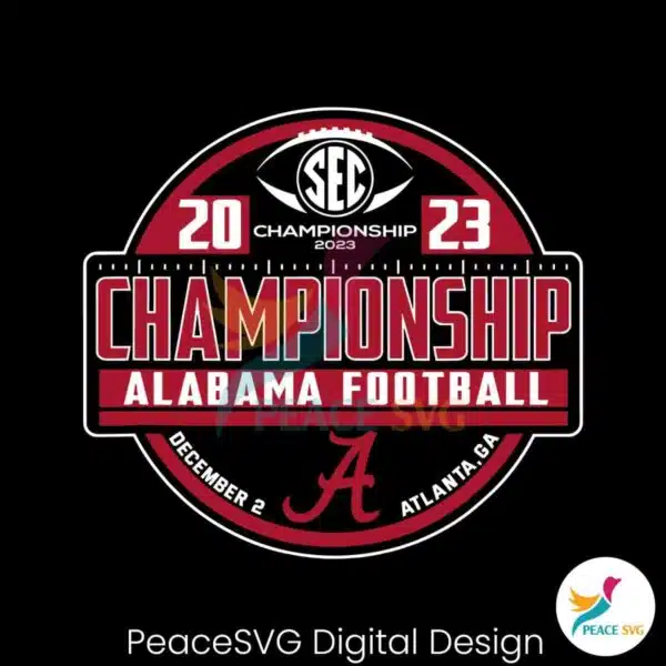 alabama-crimson-tide-sec-championship-2023-svg