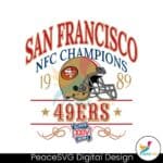 San Francisco 49ers Football Svg Digital Download » PeaceSVG