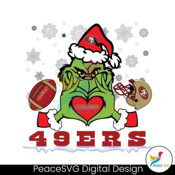 grinch-loves-49ers-football-helmet-svg