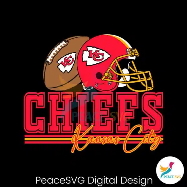 kansas-city-chiefs-football-helmet-svg-digital-download