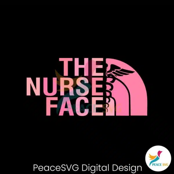 the-nurse-face-pink-version-svg-graphic-design-file