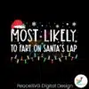 most-likely-to-fart-on-santas-lap-svg